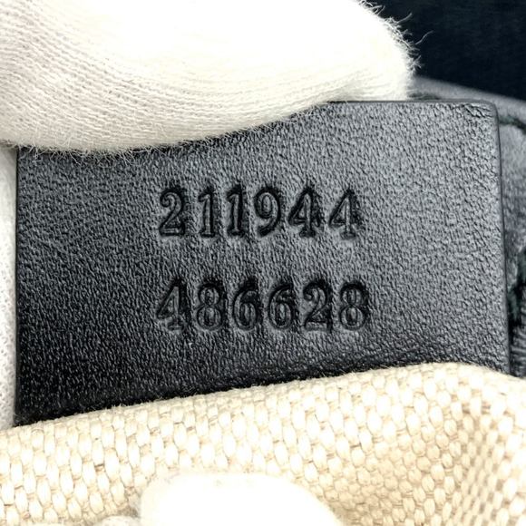 GUCCI Sookie shoulder bag handbag GG black charm - Picture 8 of 8